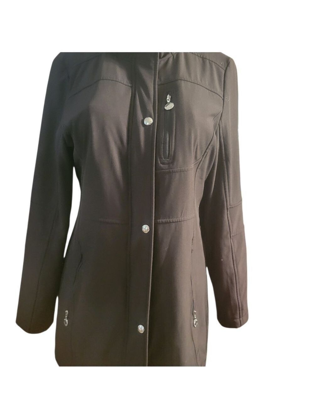 Calvin Klien Zip Up Jacket Unknown On Size S/M Missing The Hood.